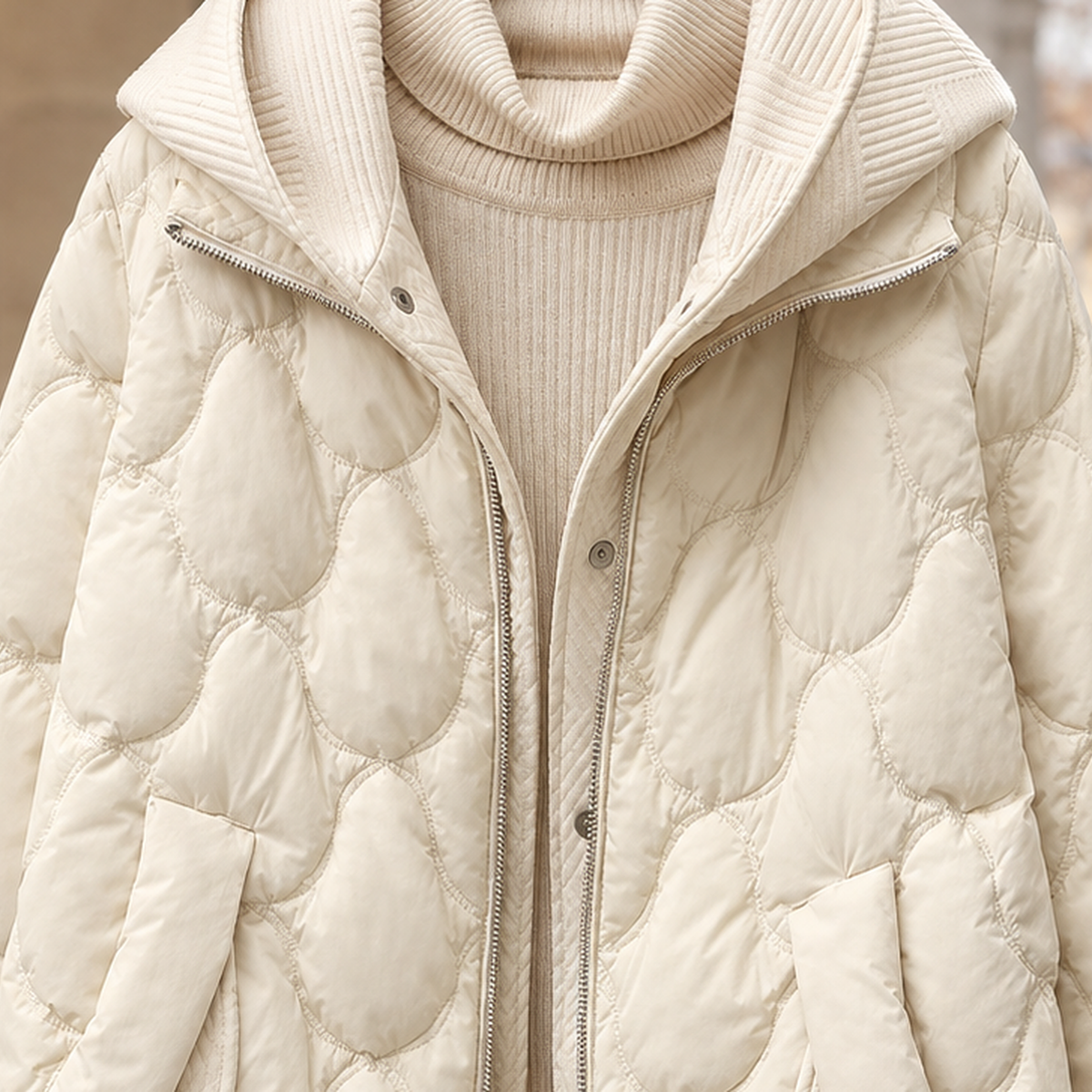 Ursuline-Jane Quilted Jacket - Lead Product Detail
