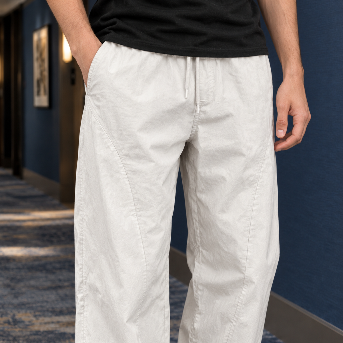 Zane Straight Leg Pants - Lead Product Detail