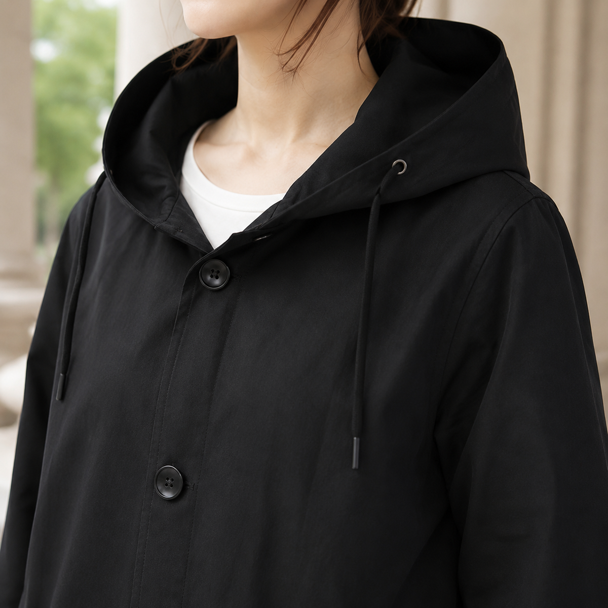 Talia Hooded Overcoat - Lead Product Detail