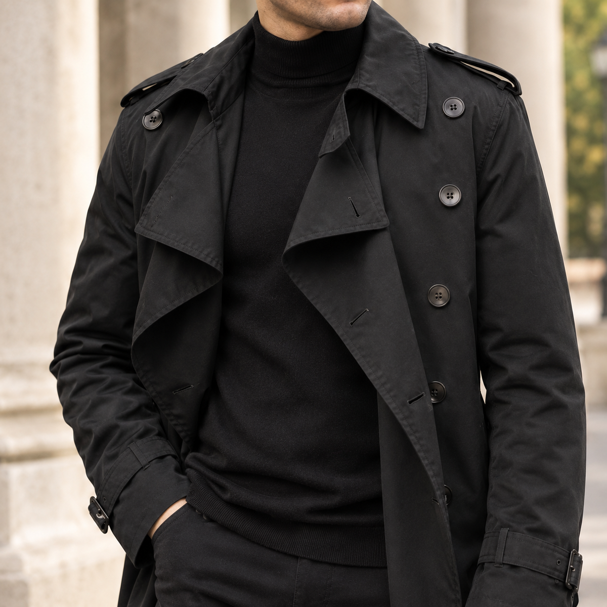 Matthias Double Breasted Overcoat - Lead Product Detail