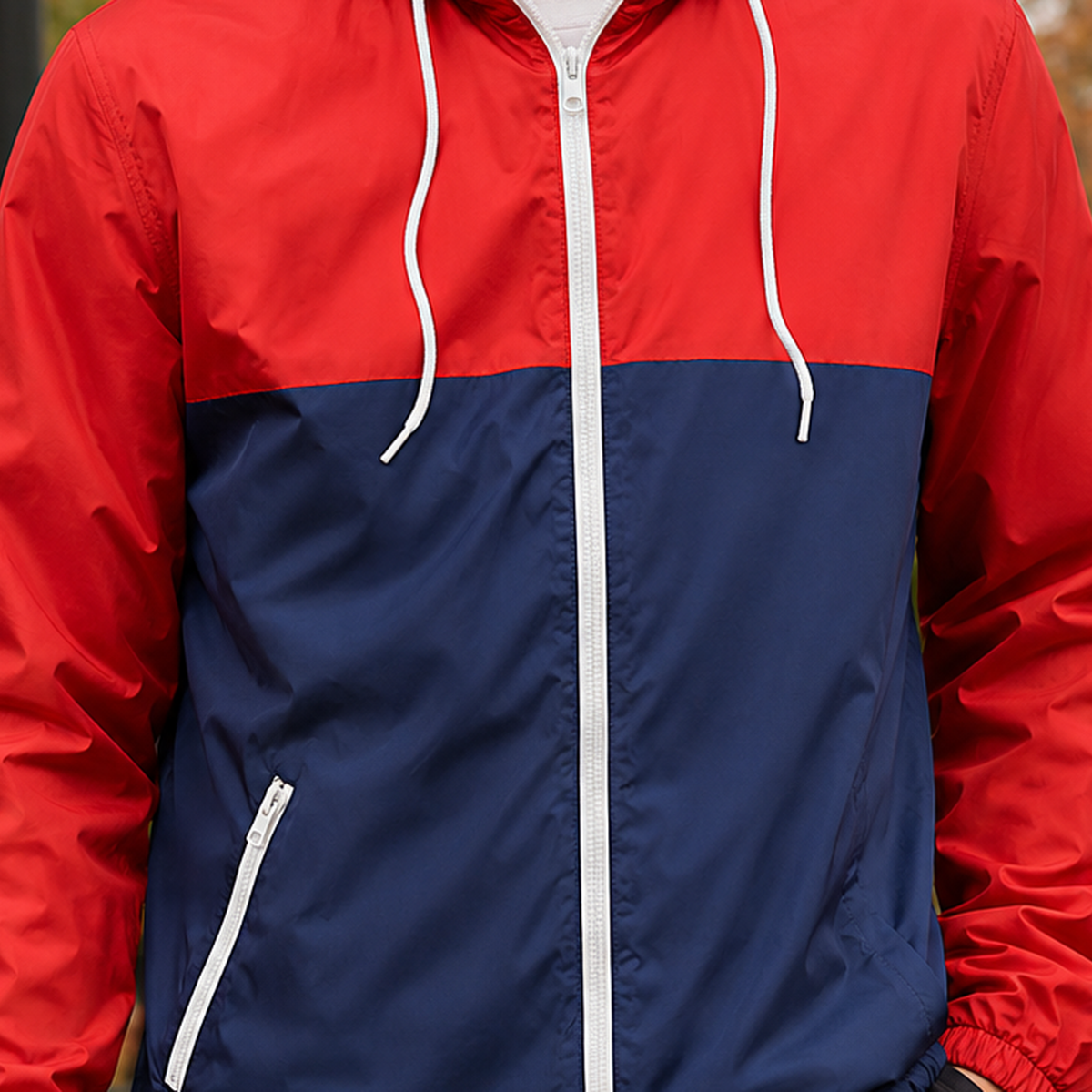 Rodolphe-James Colorblock Jacket - Lead Product Detail
