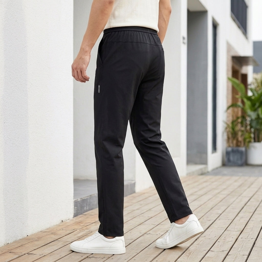 Dorian Straight Leg Pants - Lead Alternate View