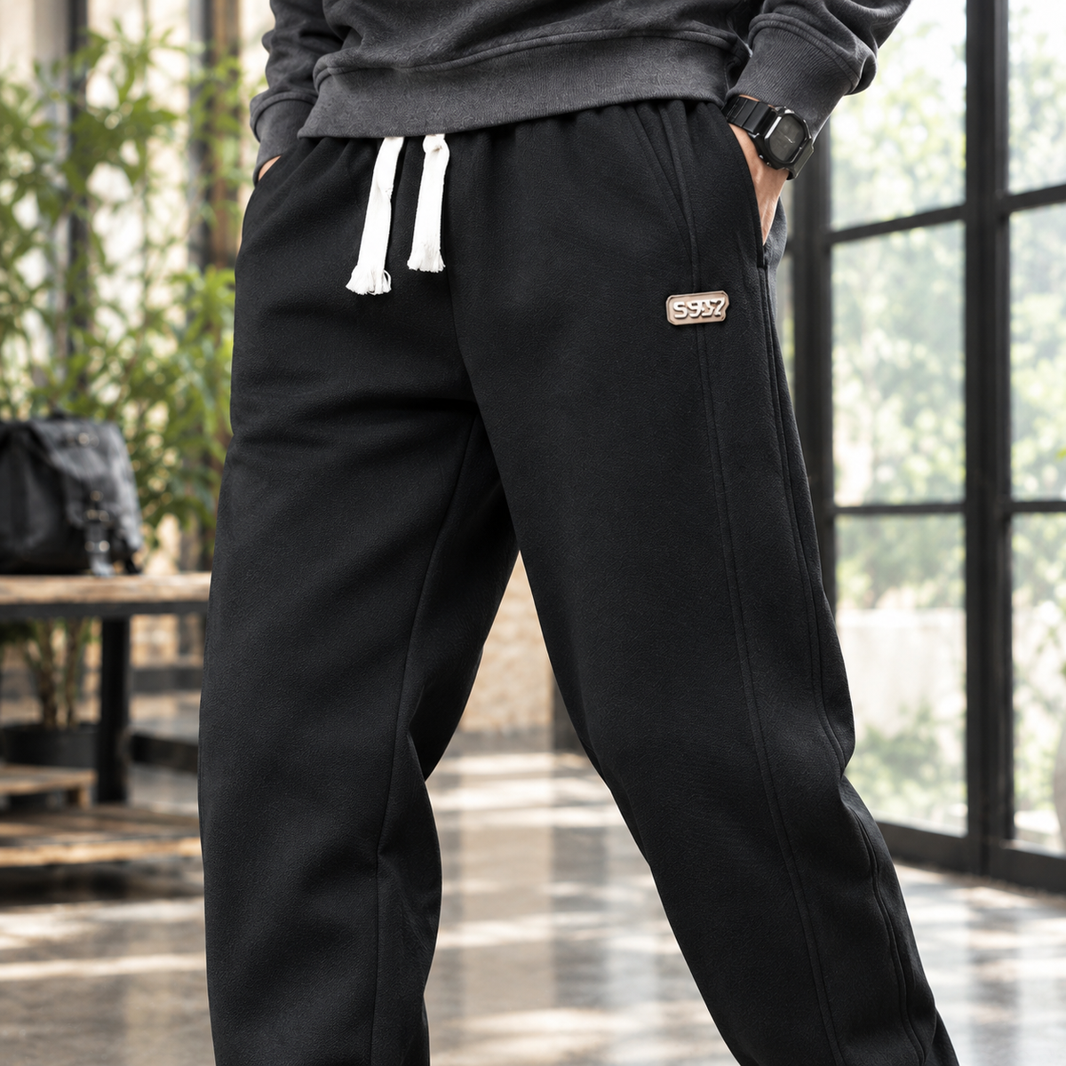 George Tapered Joggers - Lead Product Detail