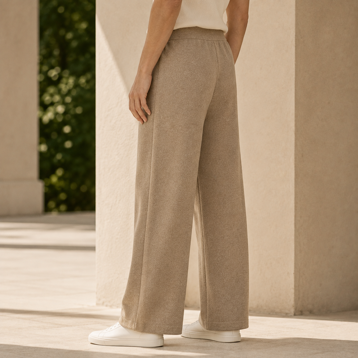 Amos Merino Wool Pants - Lead Alternate View