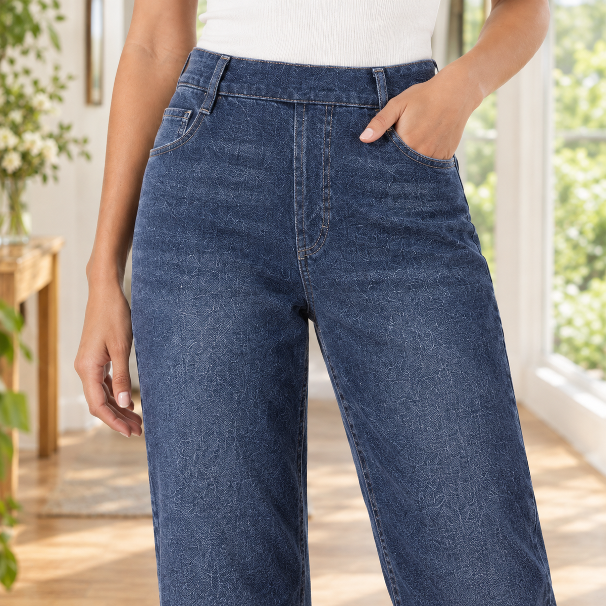 Constance Straight Pants - Lead Product Detail