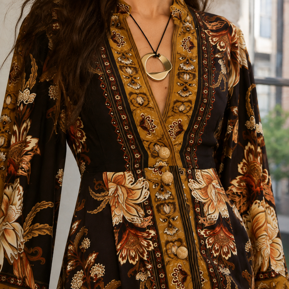 Aubrey Floral Maxi Dress - Lead Product Detail
