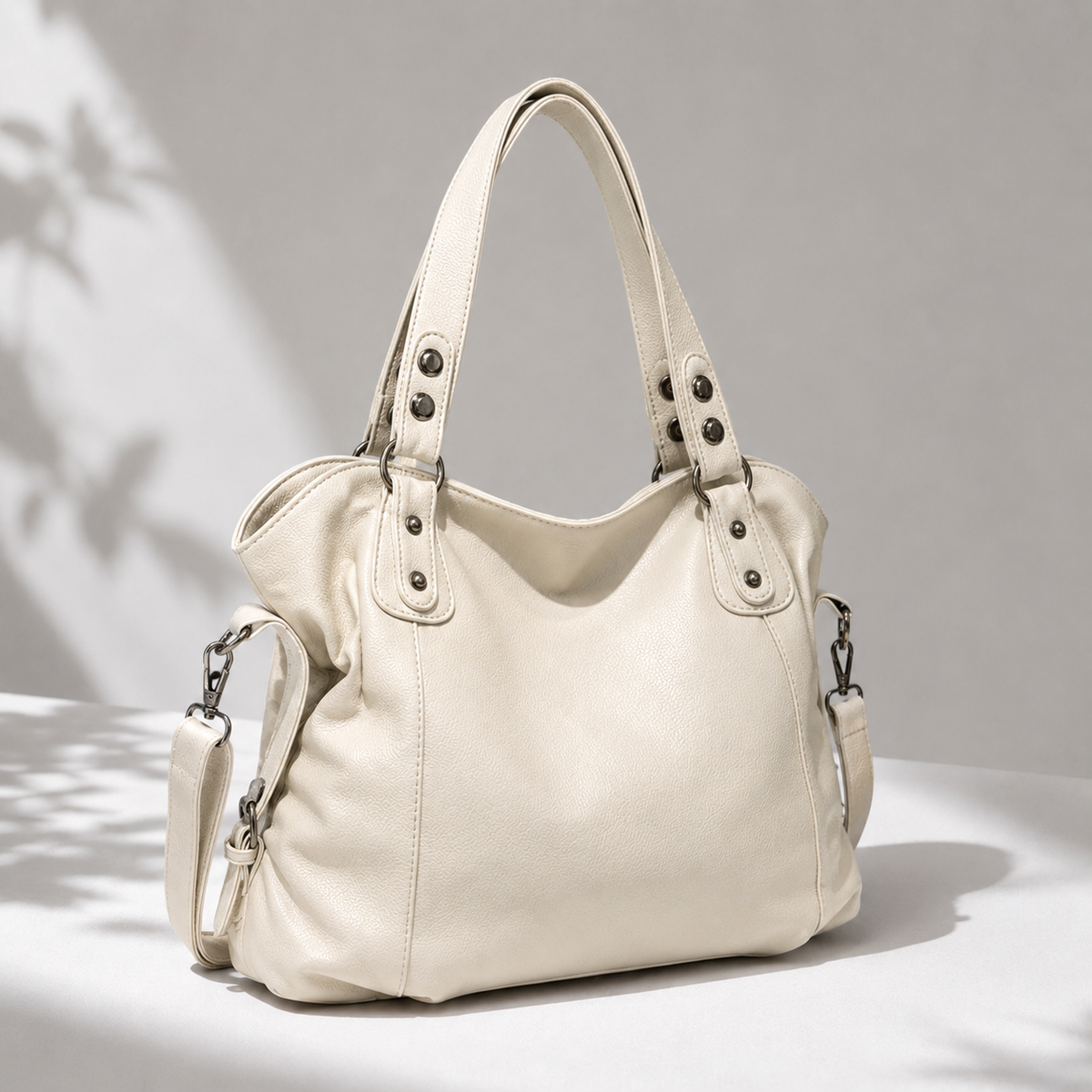 Taranto Studded Hobo Bag - Lead Alternate View
