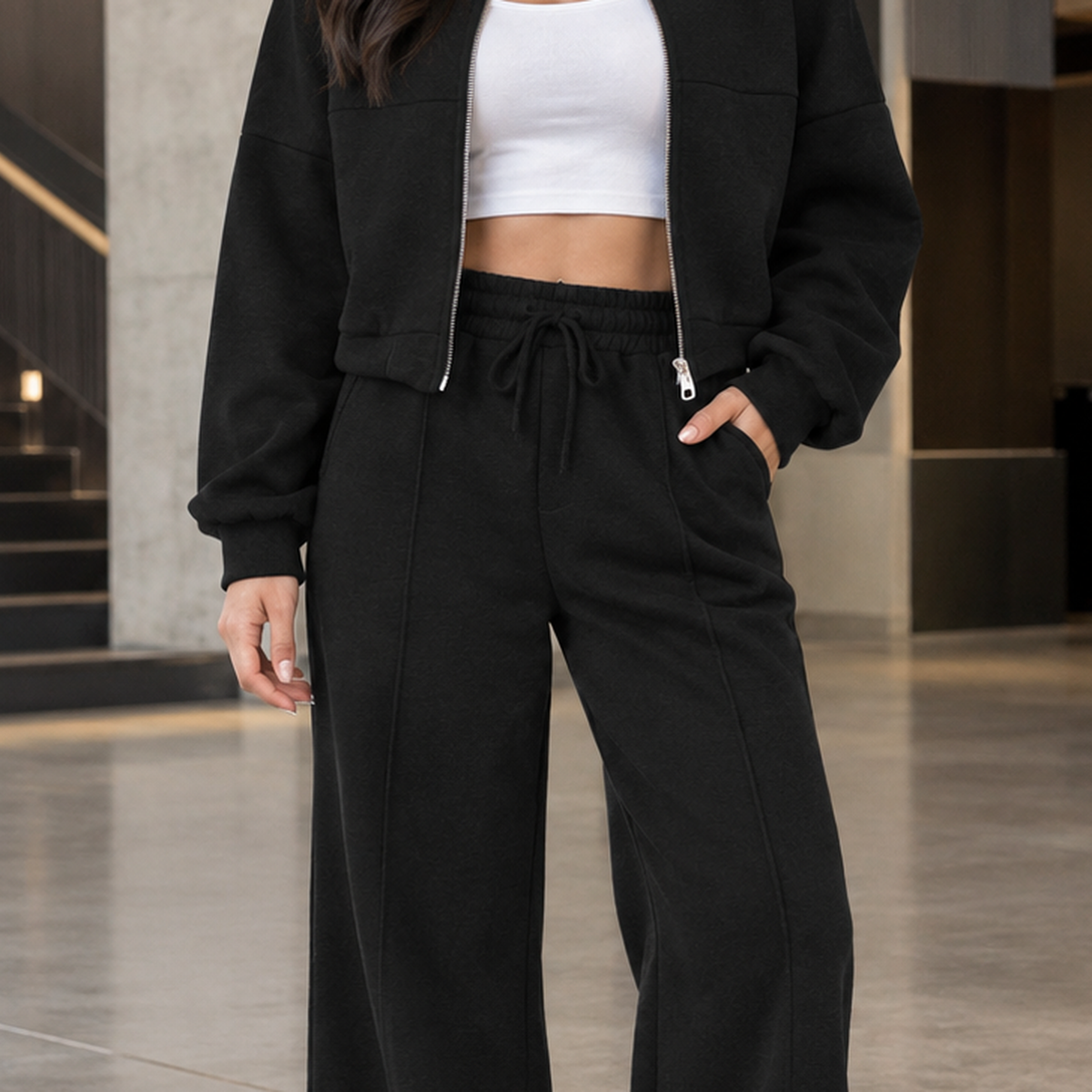 Bronwen-Marie Wide Leg Set - Lead Product Detail