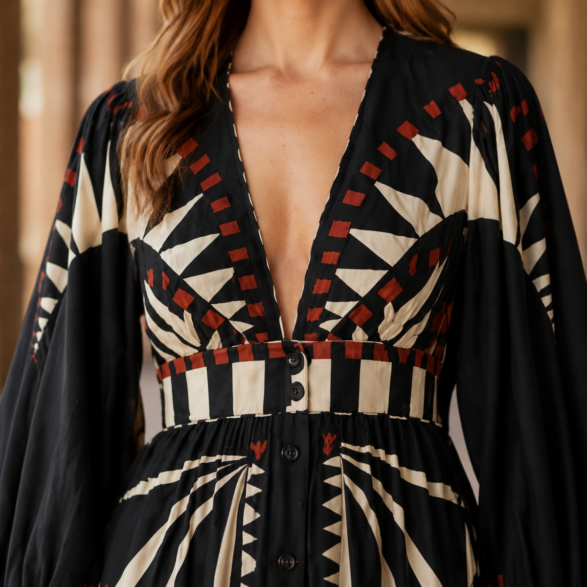 Tamsin Printed Maxi Dress - Lead Product Detail