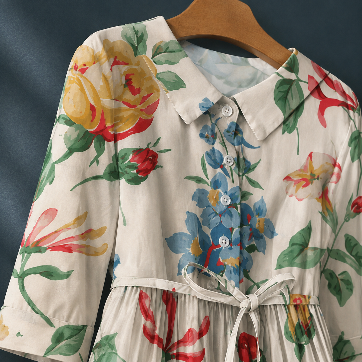 Eden-Pearl Floral Maxi Dress - Lead Product Detail