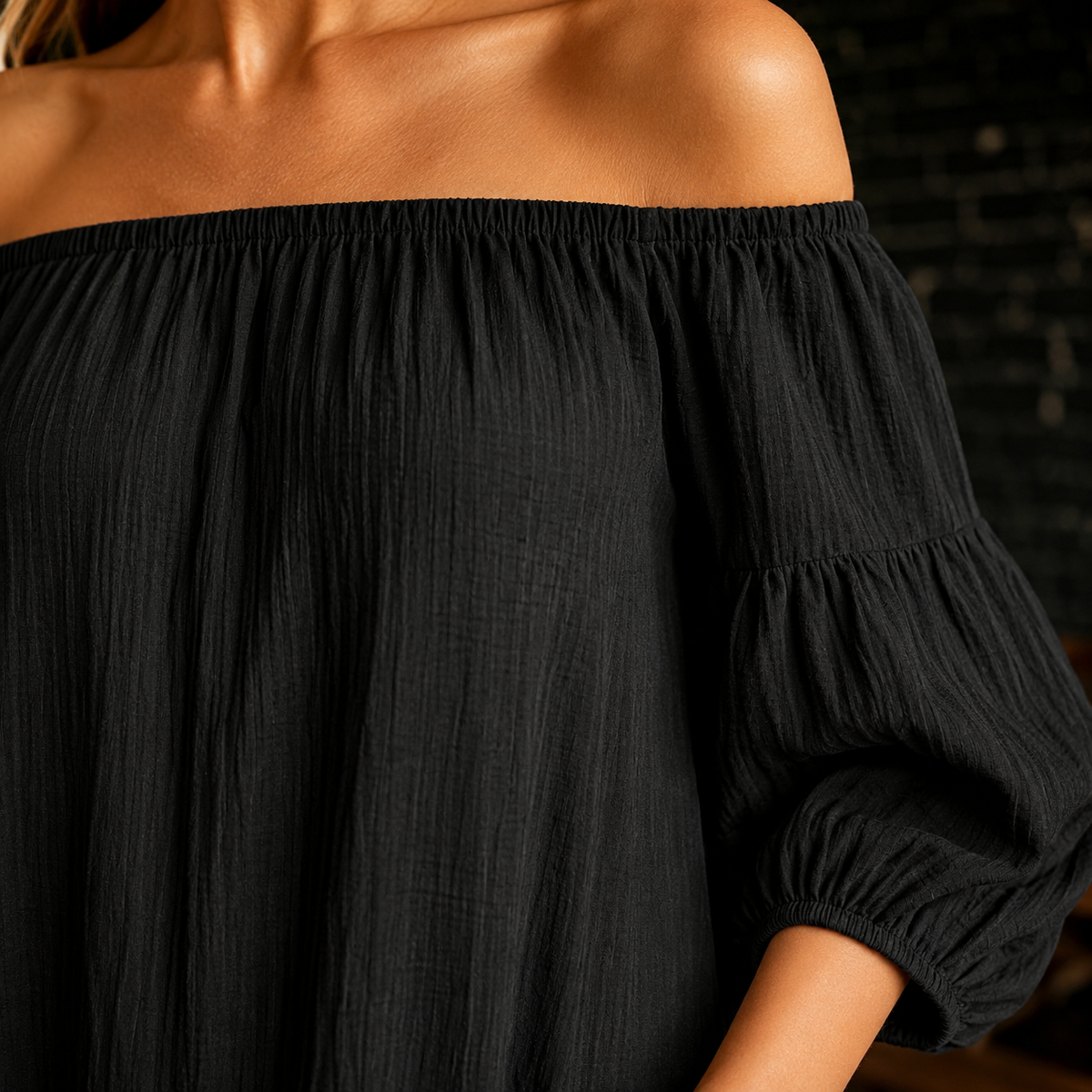 Geraldine Off-Shoulder Maxi Dress - Lead Product Detail