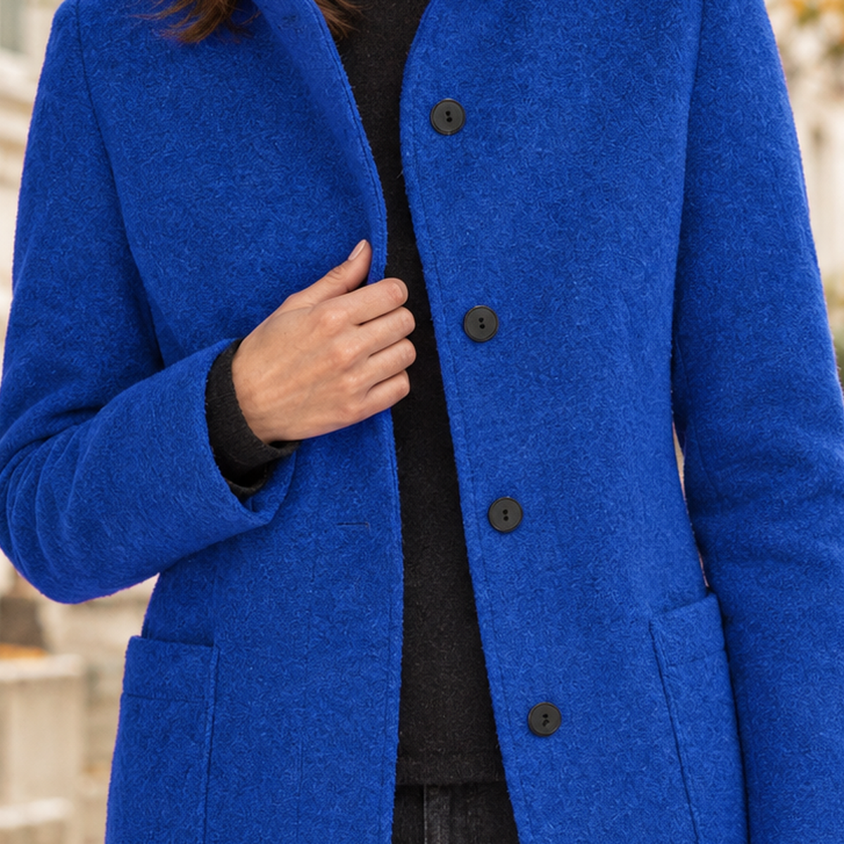 Penelope-Rae Stand Collar Jacket - Lead Product Detail