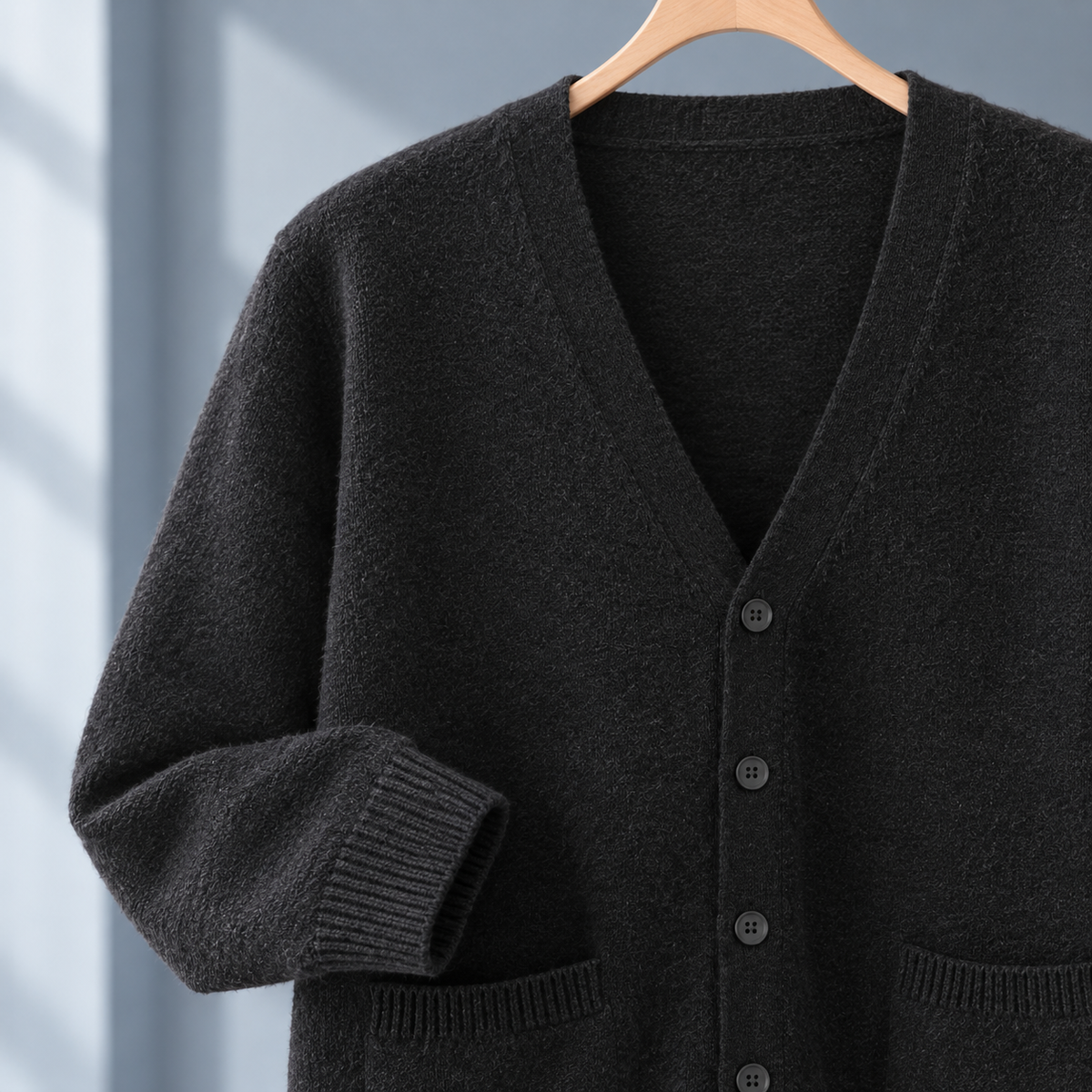 Junia-Kate V-Neck Cardigan - Lead Product Detail