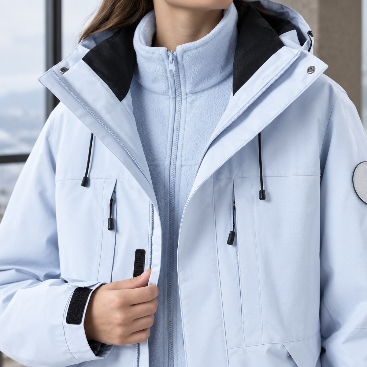 Dorothea Three-In-One Jacket - Lead Product Detail