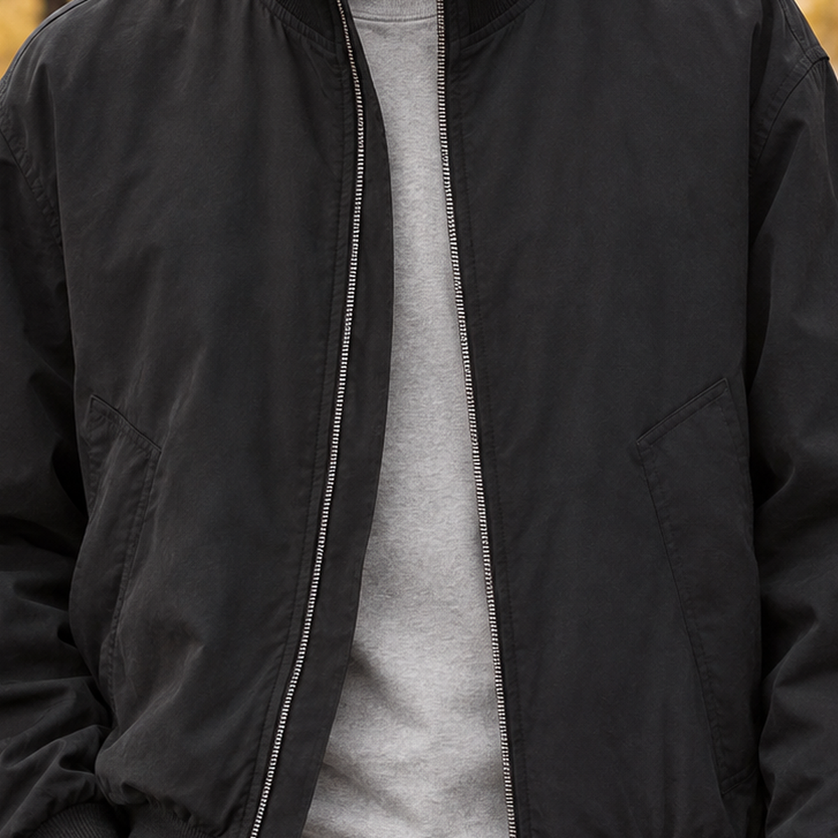 Jonathan Bomber Jacket - Lead Product Detail