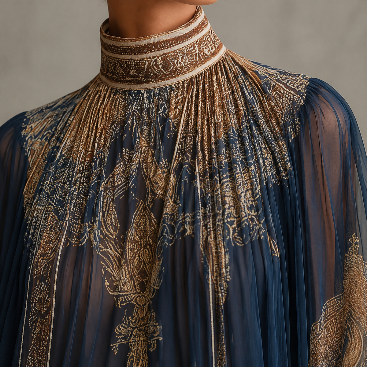 Celine Baroque Mini Dress - Lead Product Detail