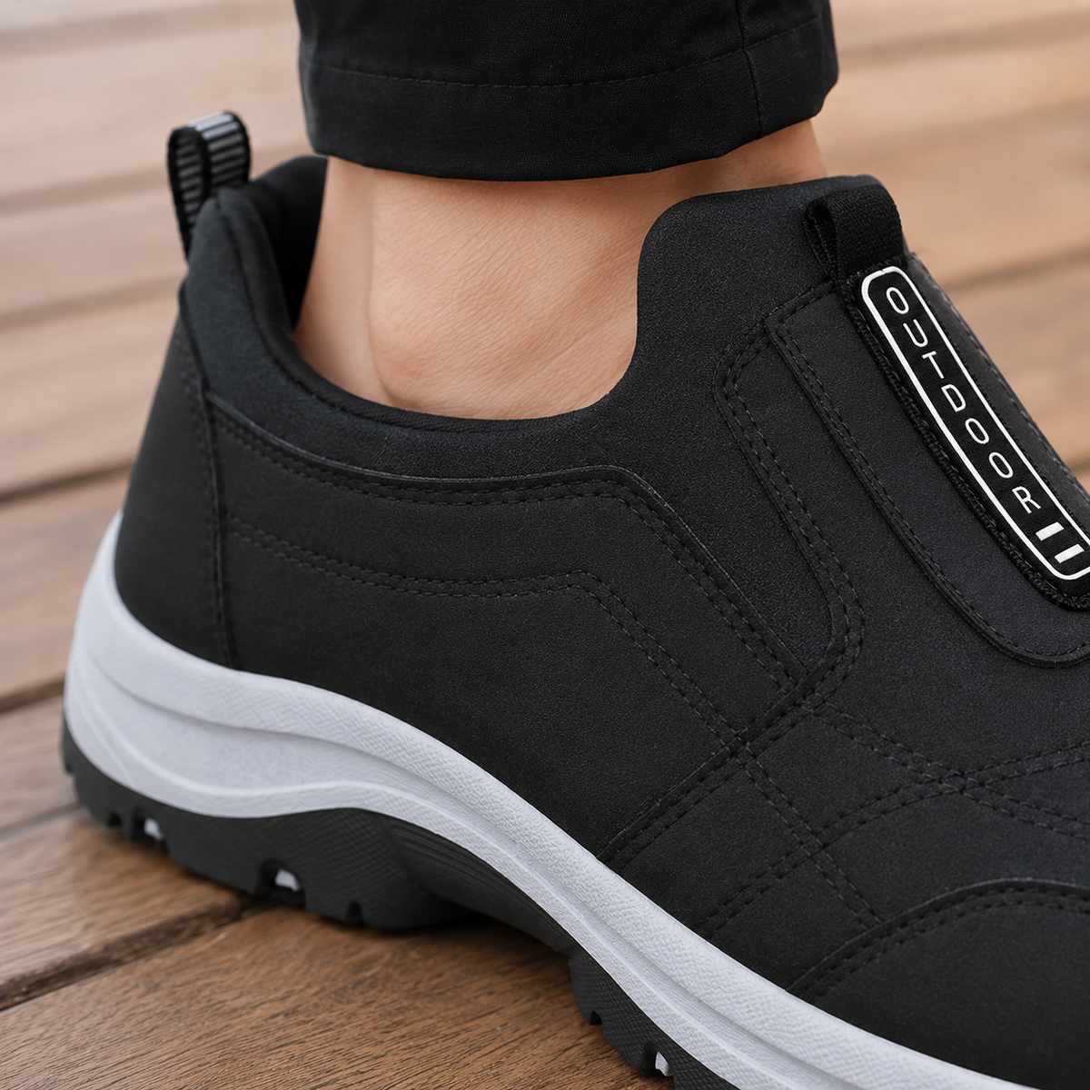 Landini Slip-On Sneakers - Lead Product Detail
