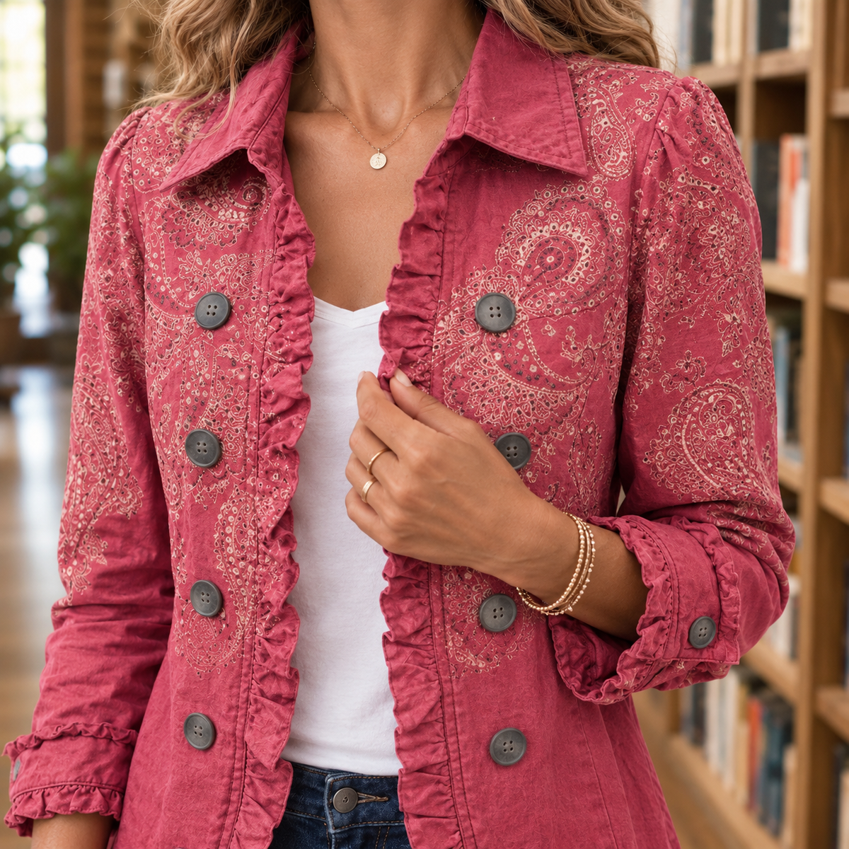 Adeline-Mae Paisley Jacket - Lead Product Detail