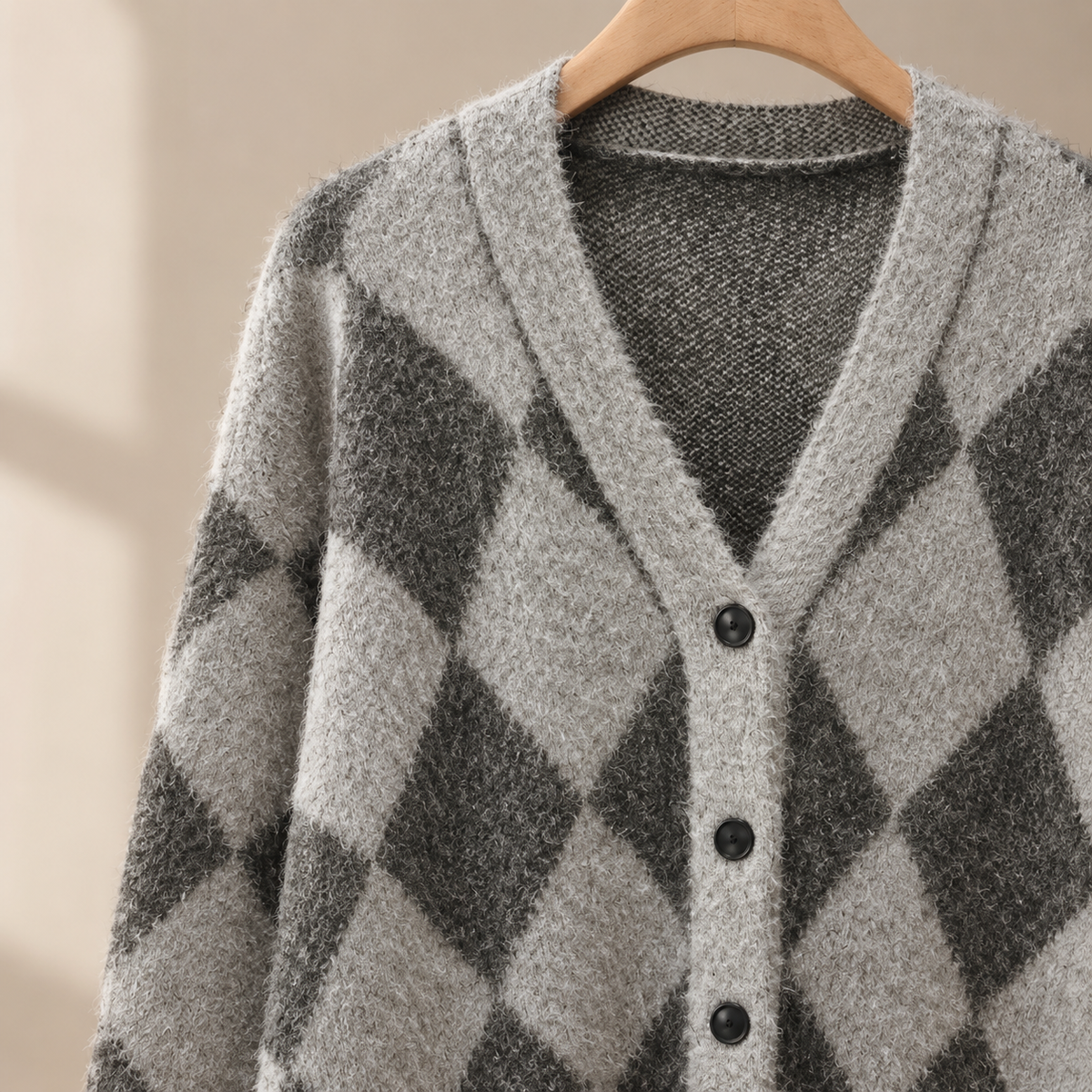 Gwendolyn Argyle Cardigan - Lead Product Detail