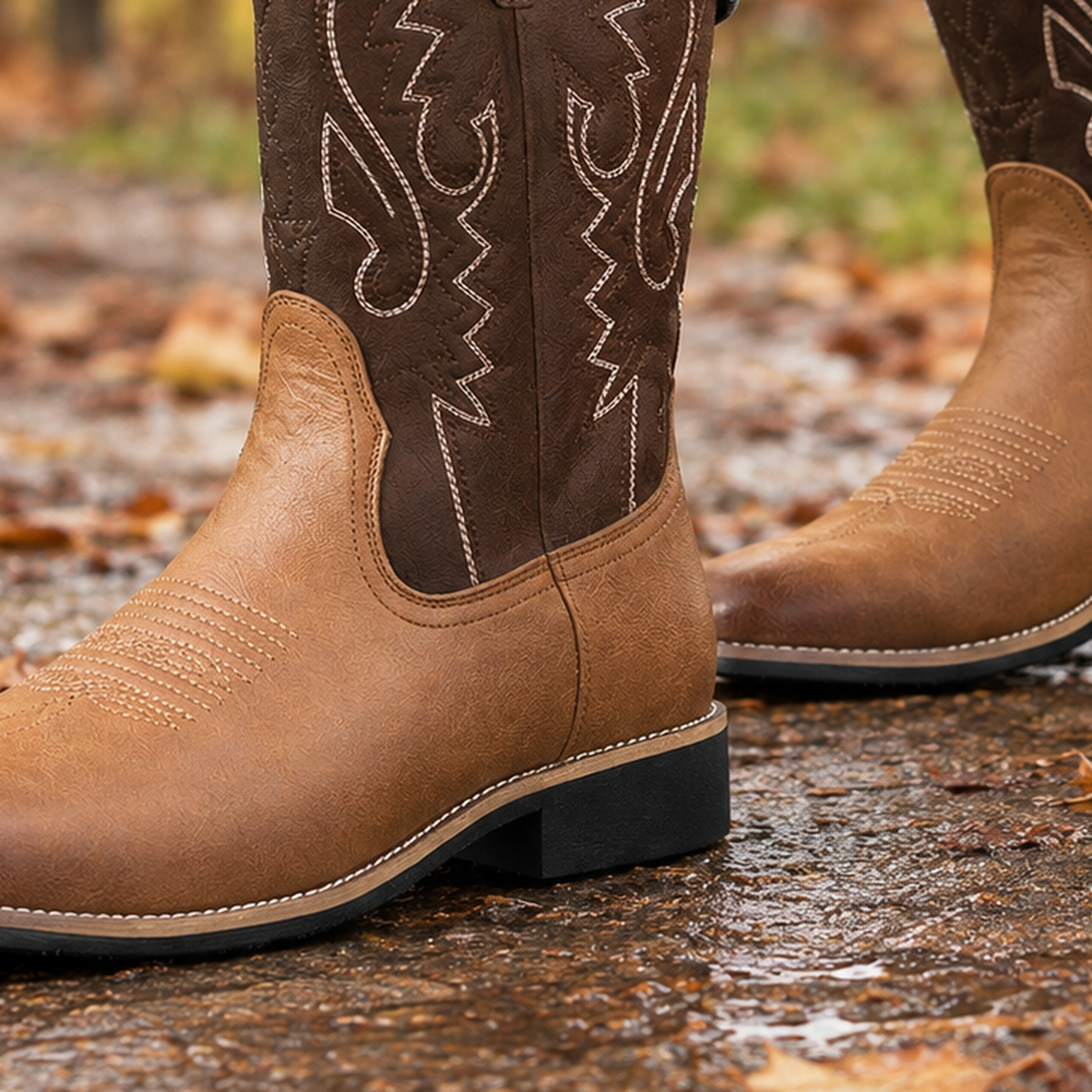 Lavagna Embroidered Boots - Lead Product Detail