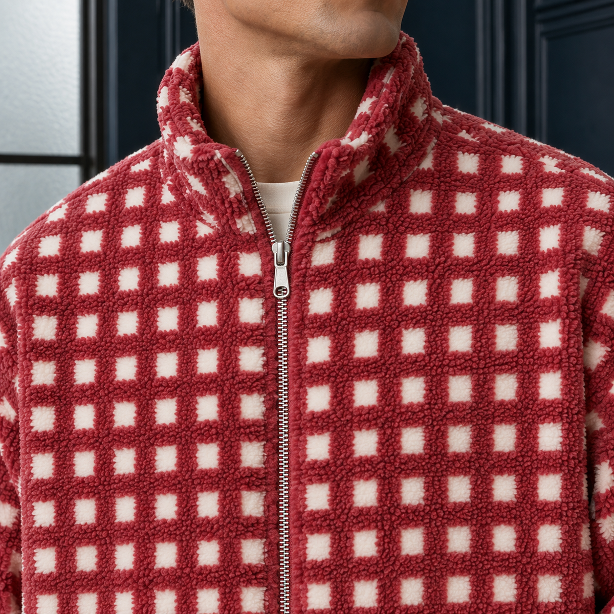 Tyler Plush Jacket - Lead Product Detail