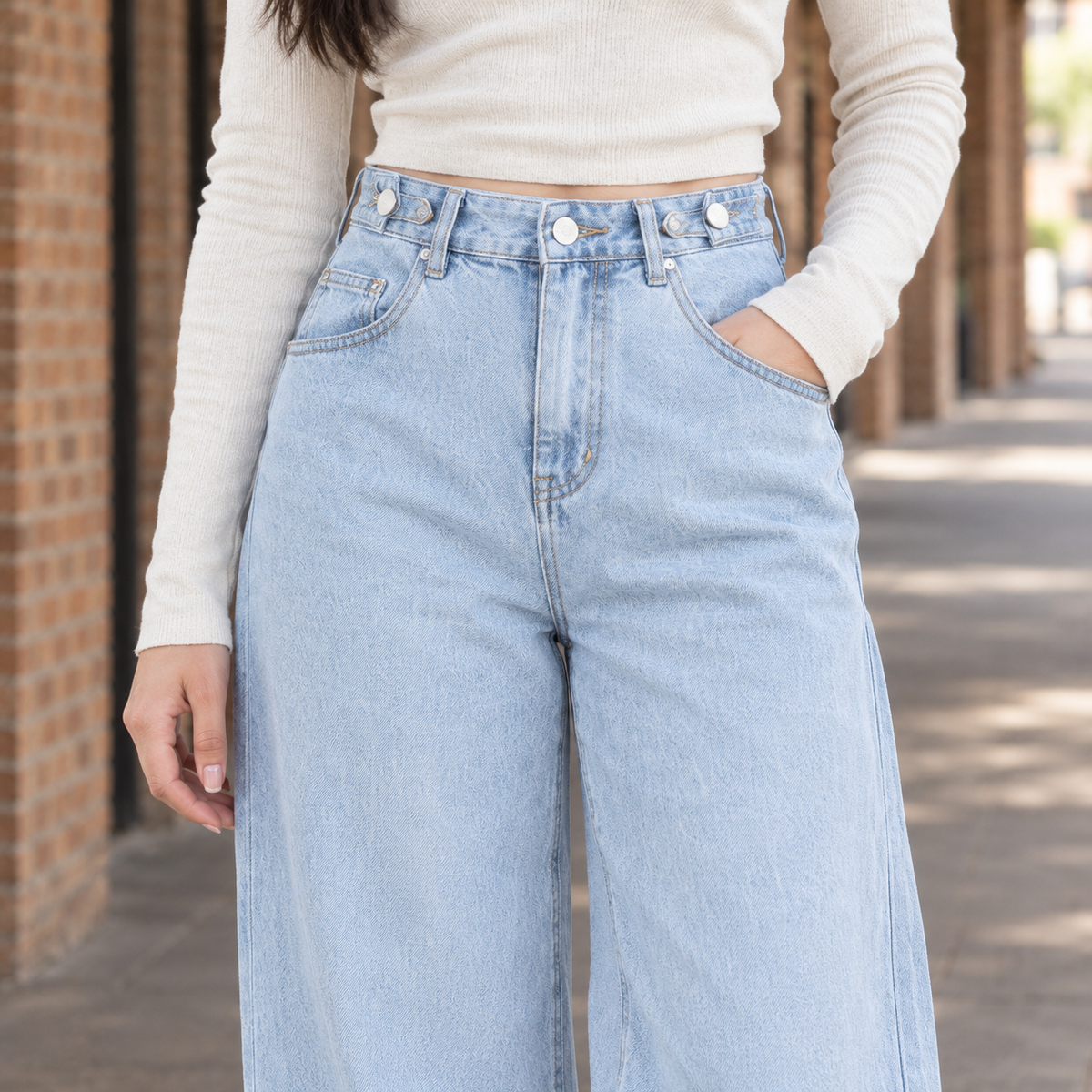 Susannah Wide-Leg Jeans - Lead Product Detail