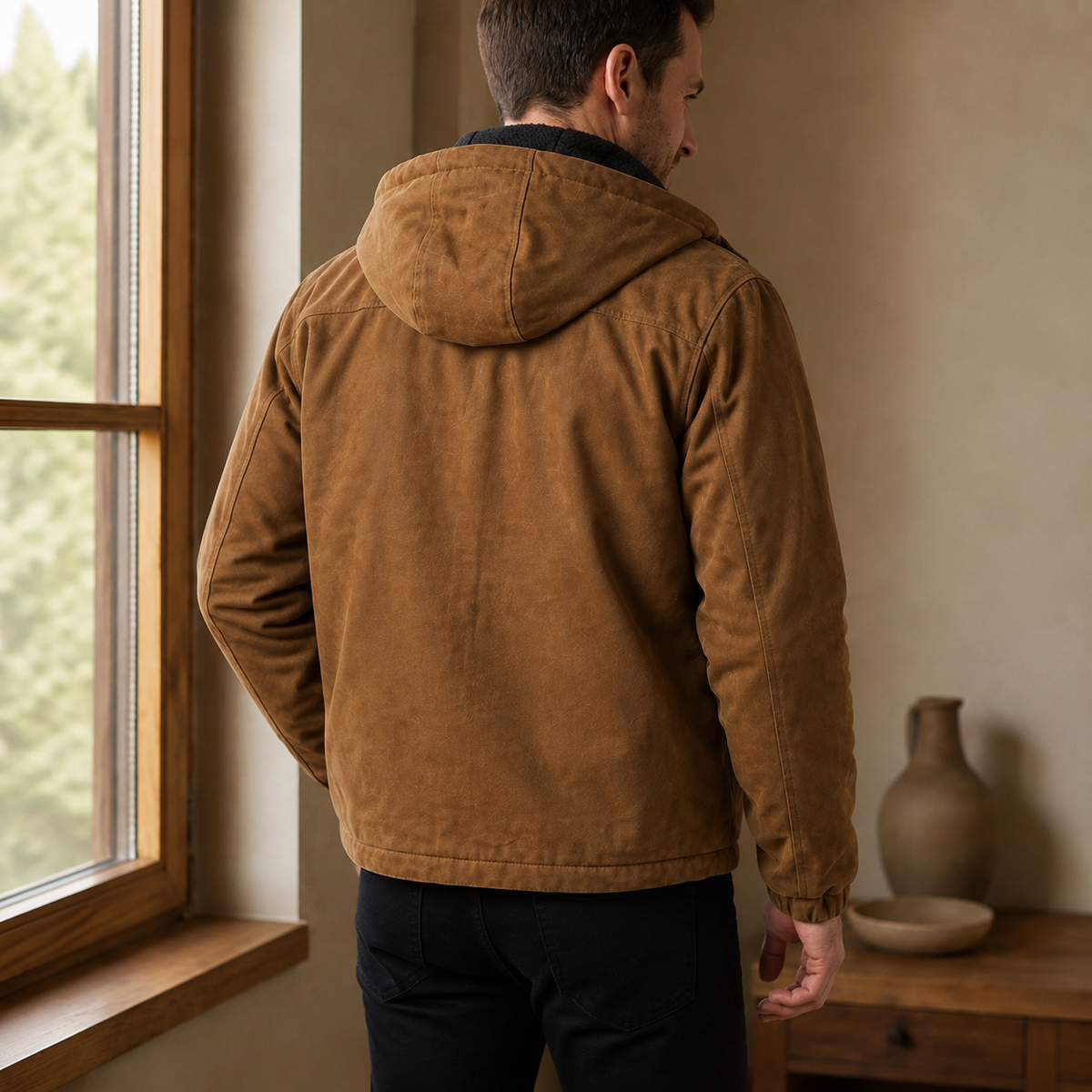 Jasper Hooded Jacket - Lead Alternate View