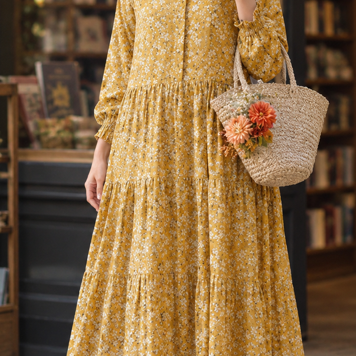 Alexia-Rose Tiered Maxi Dress - Lead Product Detail