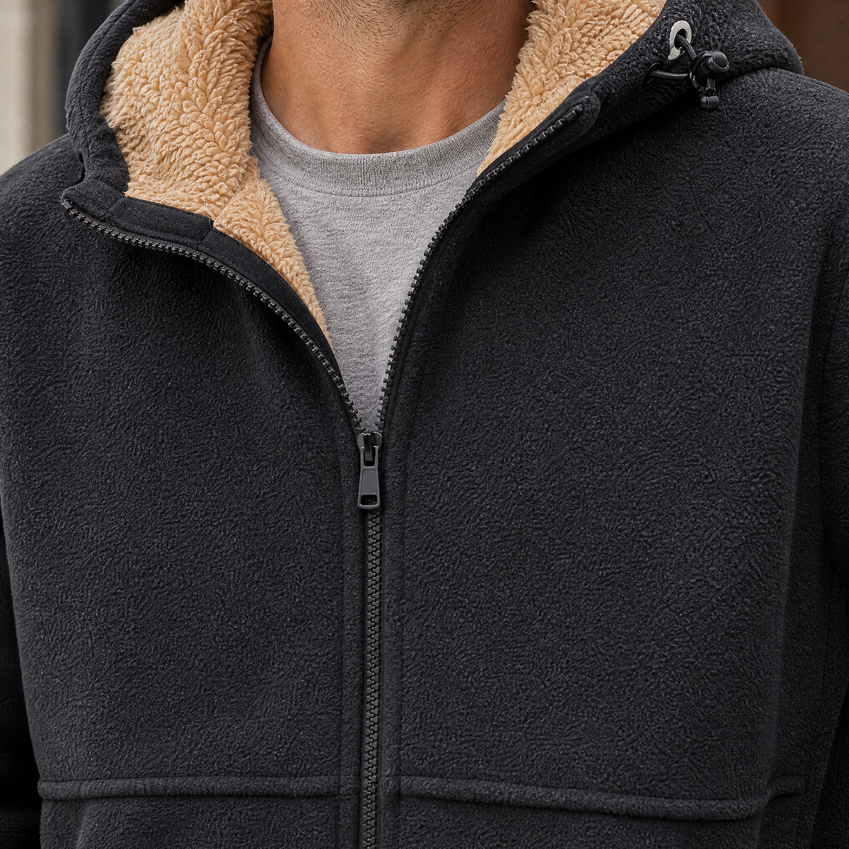 Ignatius Fleece-Lined Jacket - Lead Product Detail