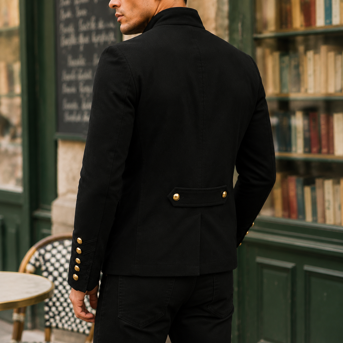 Ennis Military Jacket - Lead Alternate View