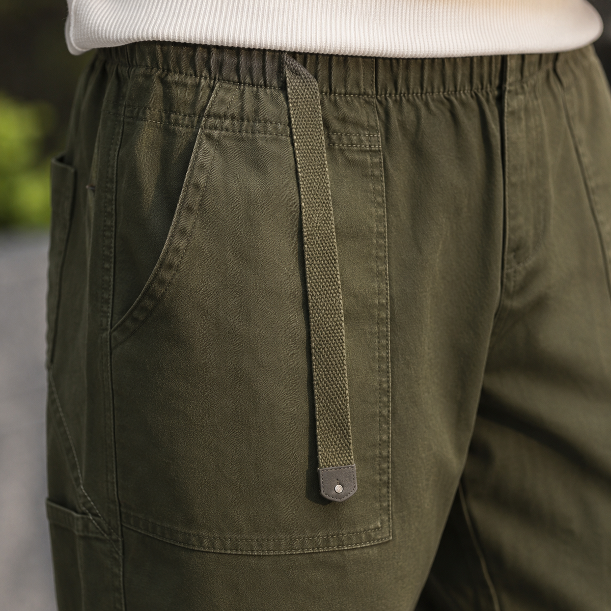 Lorcan Relaxed Cargo Pants - Lead Product Detail