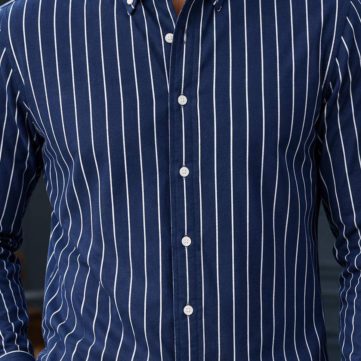 Paul Striped Shirt - Lead Product Detail