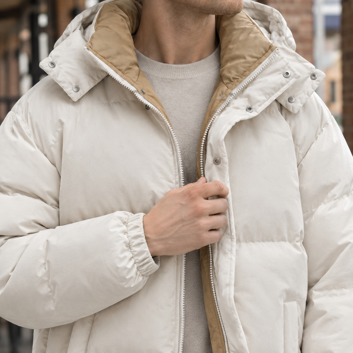 Graham Padded Jacket - Lead Product Detail
