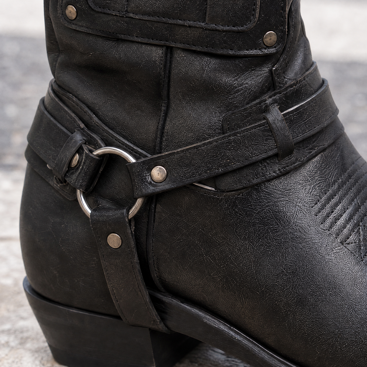 Bonacossa Harness Boots - Lead Product Detail