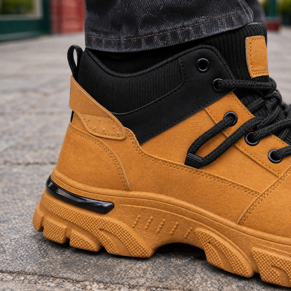 Fornari Chunky Sneakers - Lead Product Detail