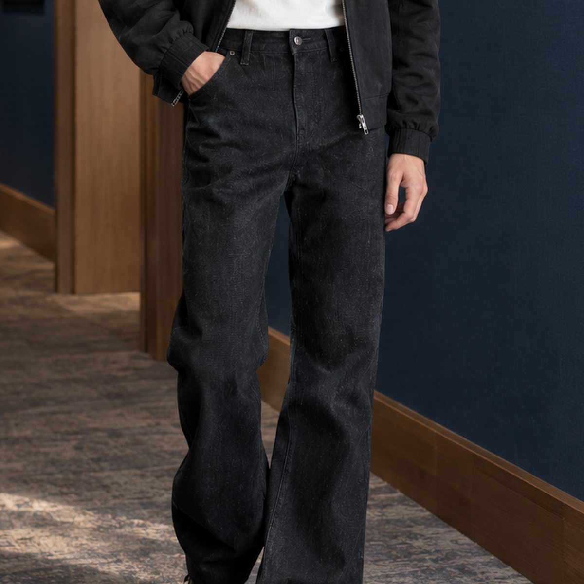 Cyprian Flared Jeans - Lead Product Detail