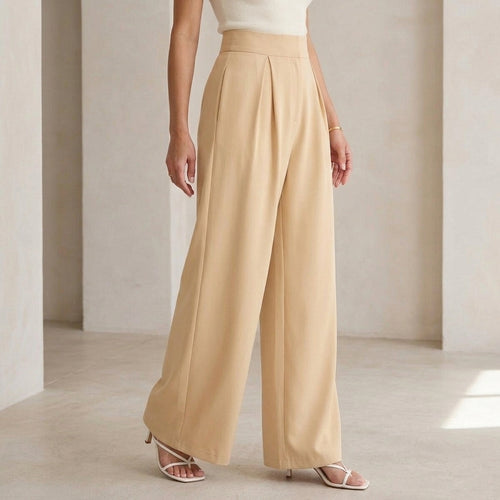 Alessia Wide Leg Pants - Lead Alternate View