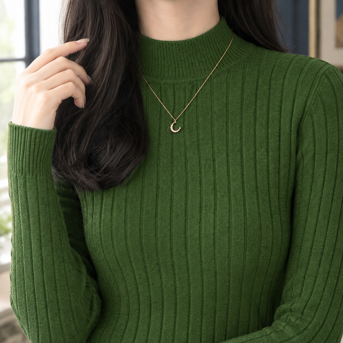 Keira Ribbed Sweater - Lead Product Detail