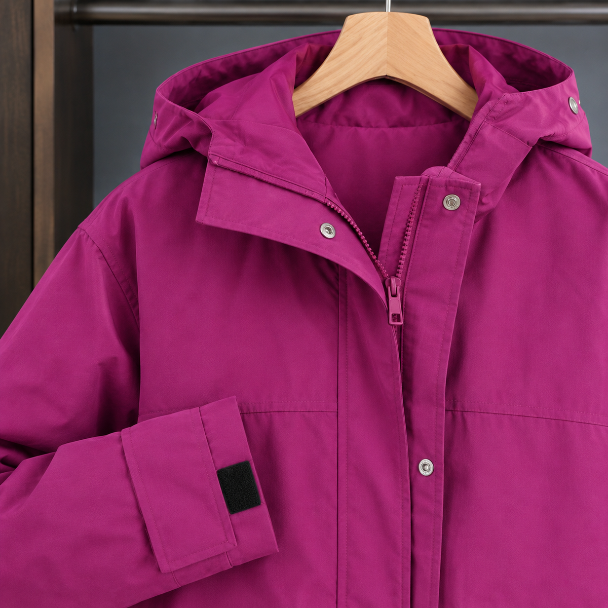 Amelia Hooded Utility Jacket - Lead Product Detail