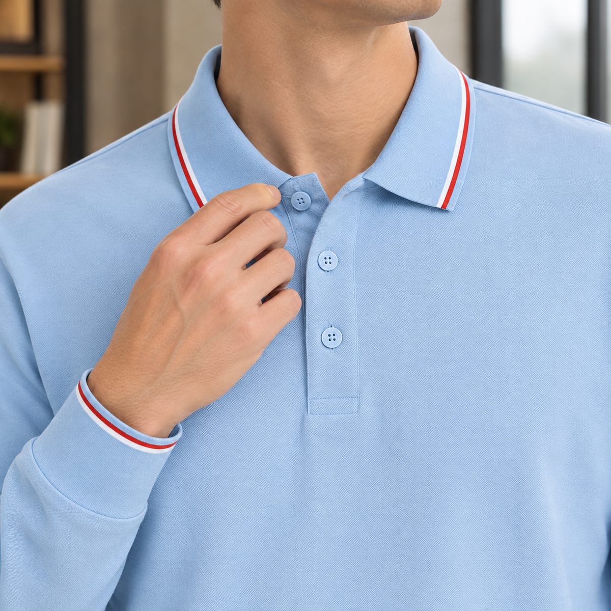 Oberon Collared Polo - Lead Product Detail