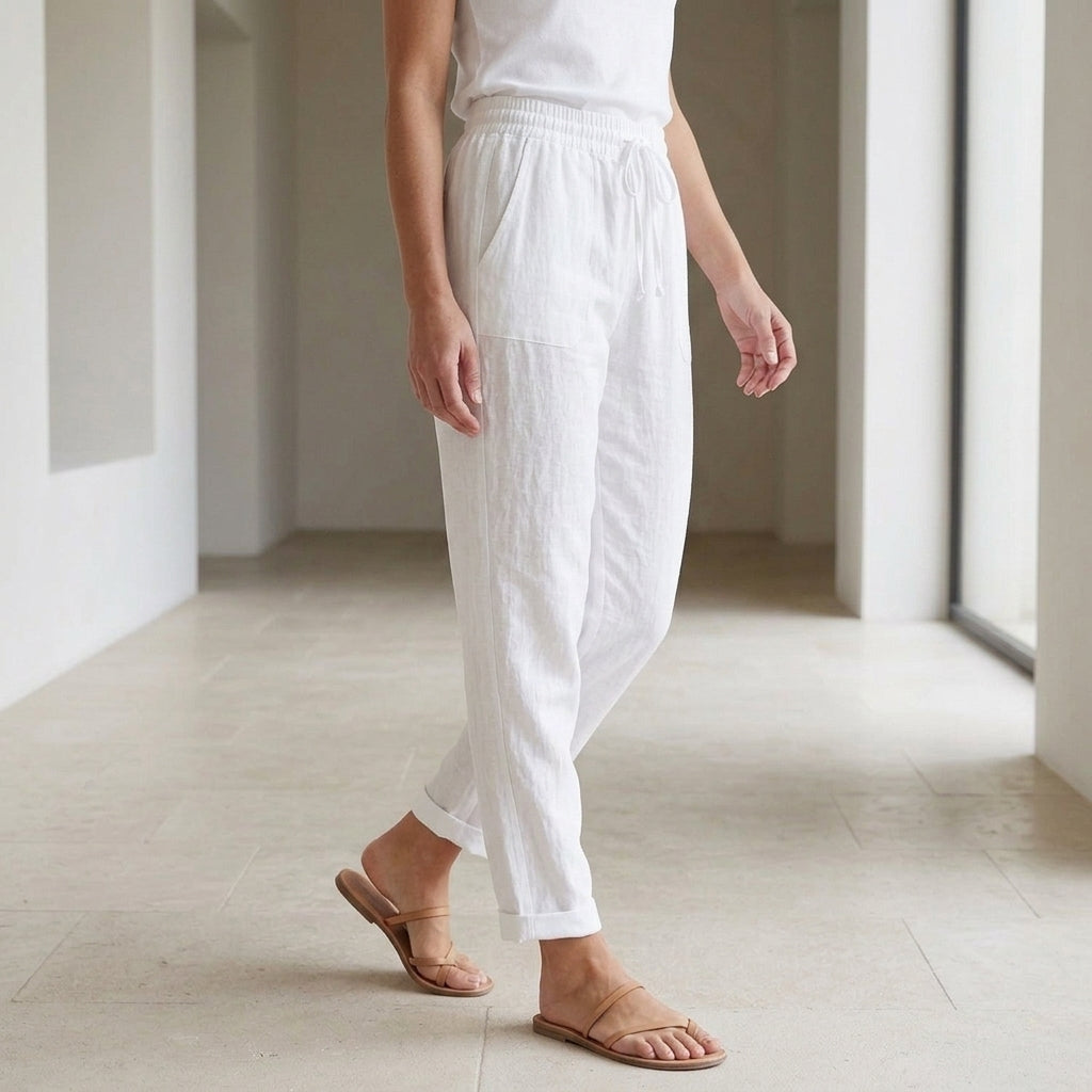 Sofia Relaxed Pants - Lead Alternate View