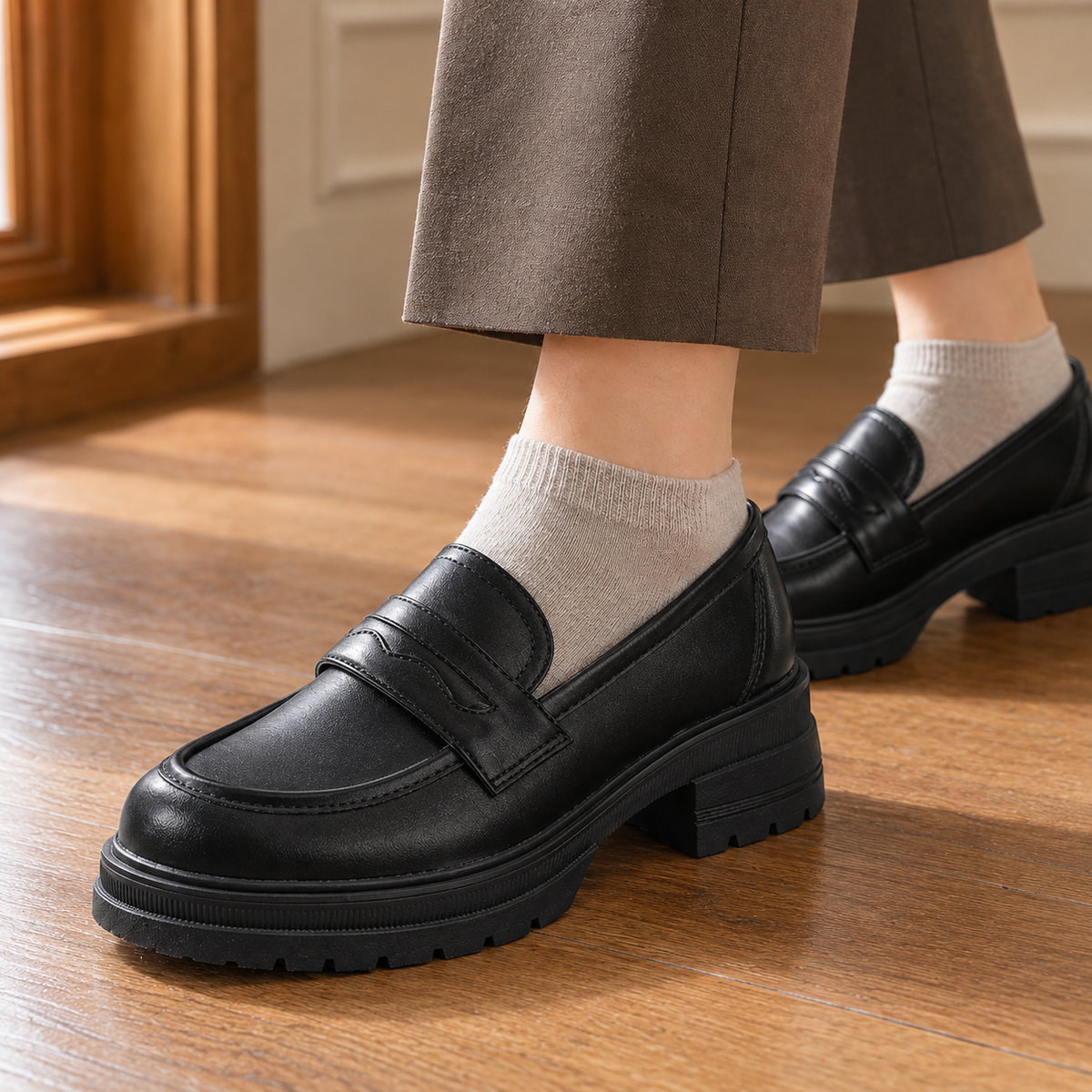 Falconi Chunky Loafers - Lead Product Detail