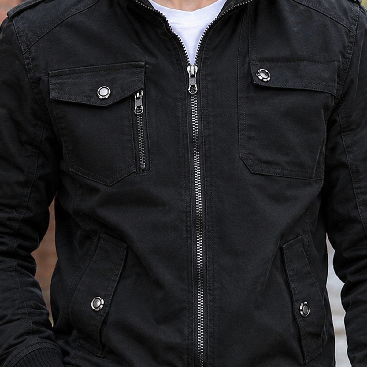 Octavian-West Utility Jacket - Lead Product Detail