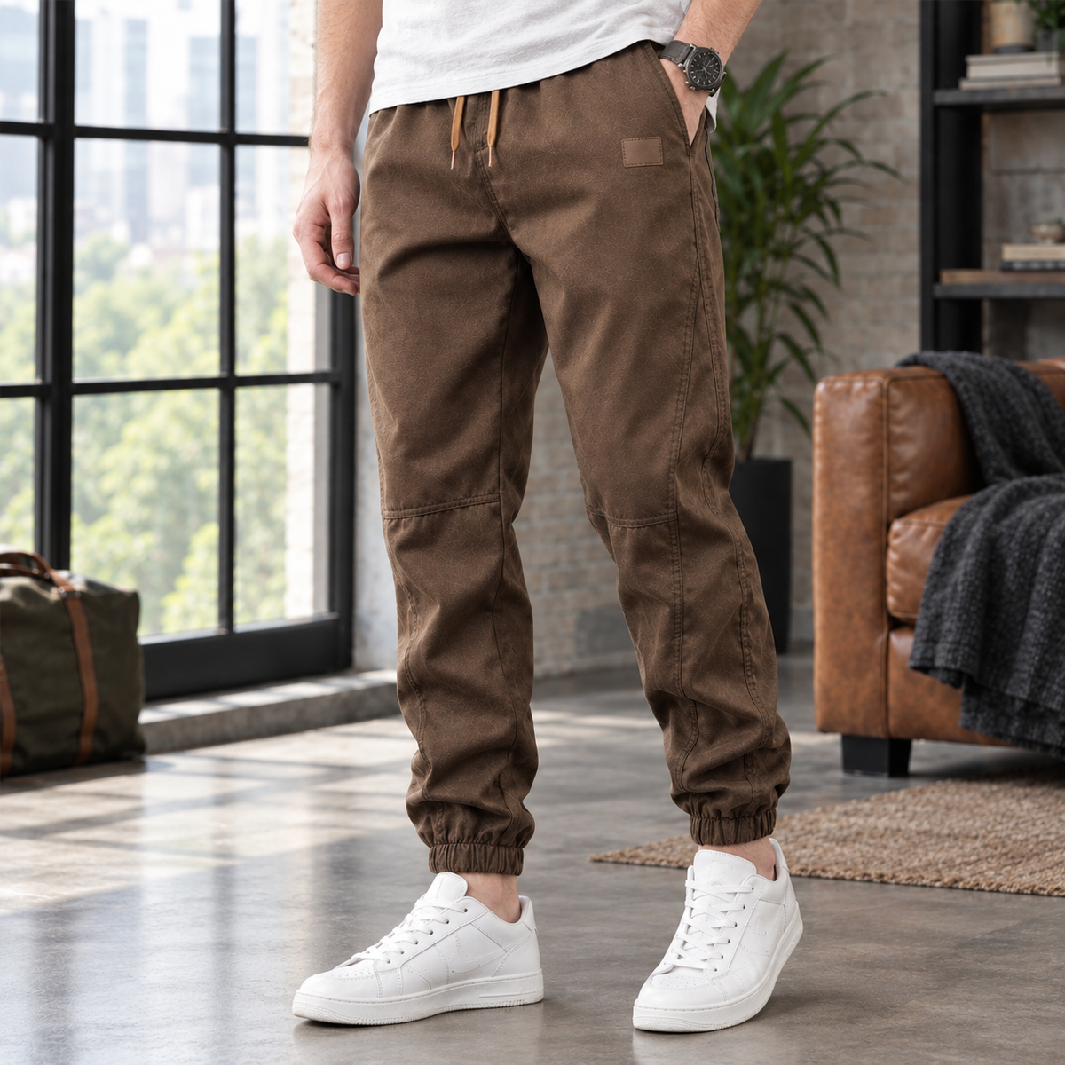 Ryan Relaxed Jogger Pants - Lead Product Detail