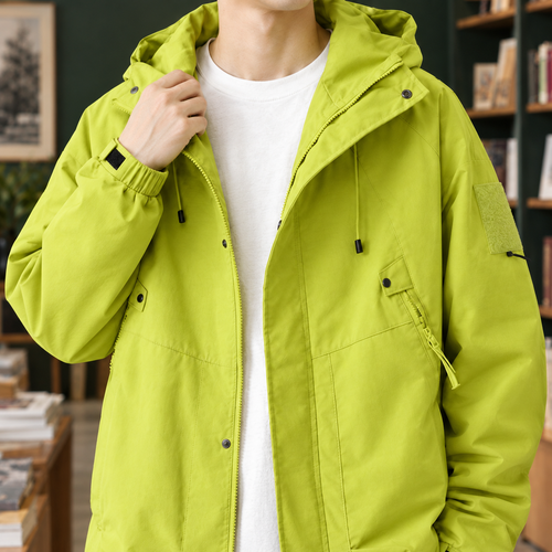 Audric Hooded Jacket - Lead Product Detail