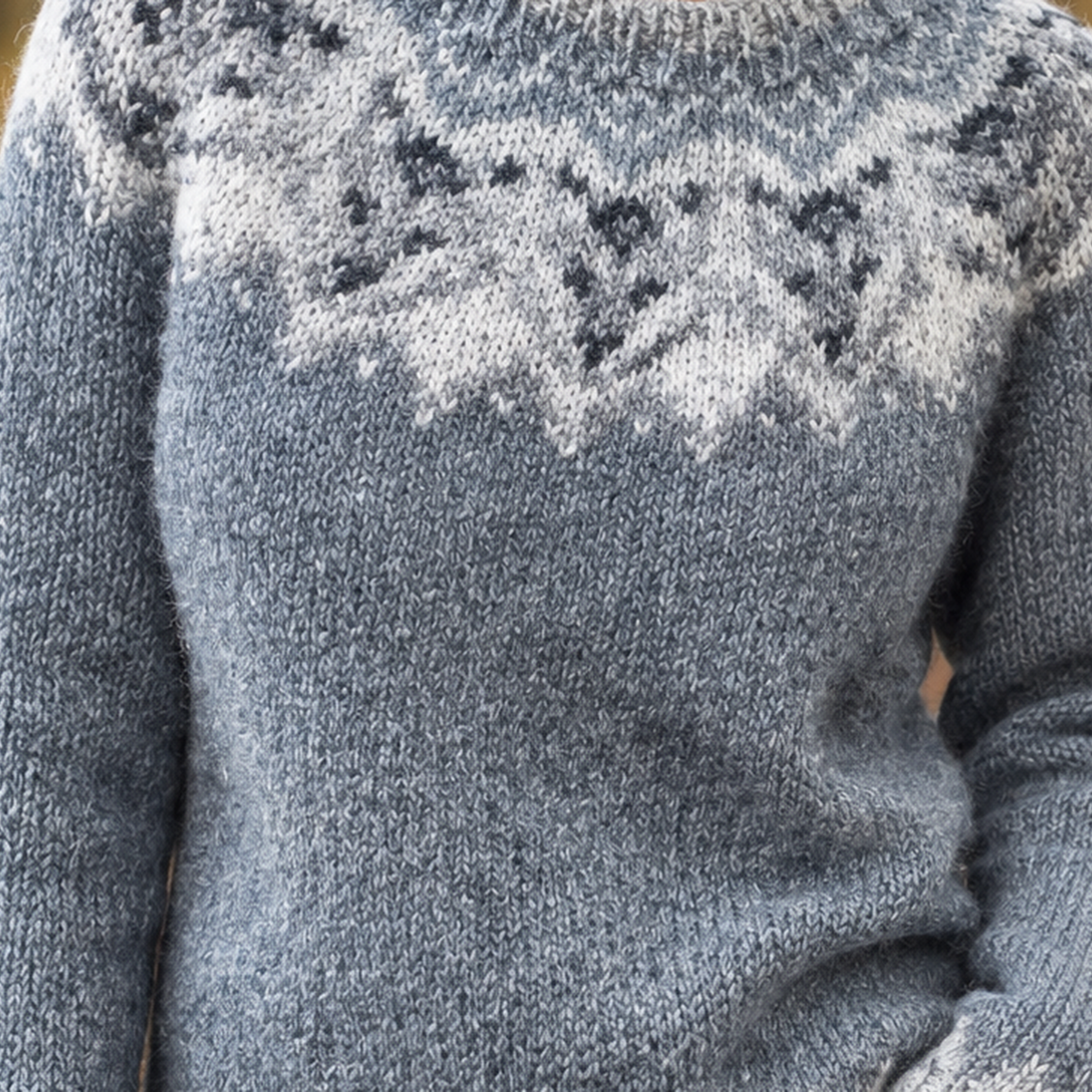 Azalea-Belle Fair Isle Sweater - Lead Product Detail
