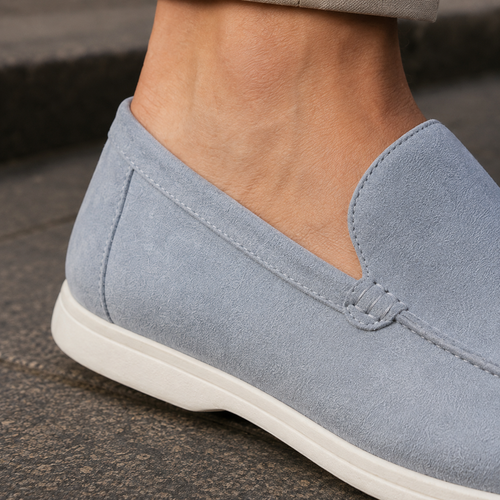 Andrioli Suede Loafers - Lead Product Detail