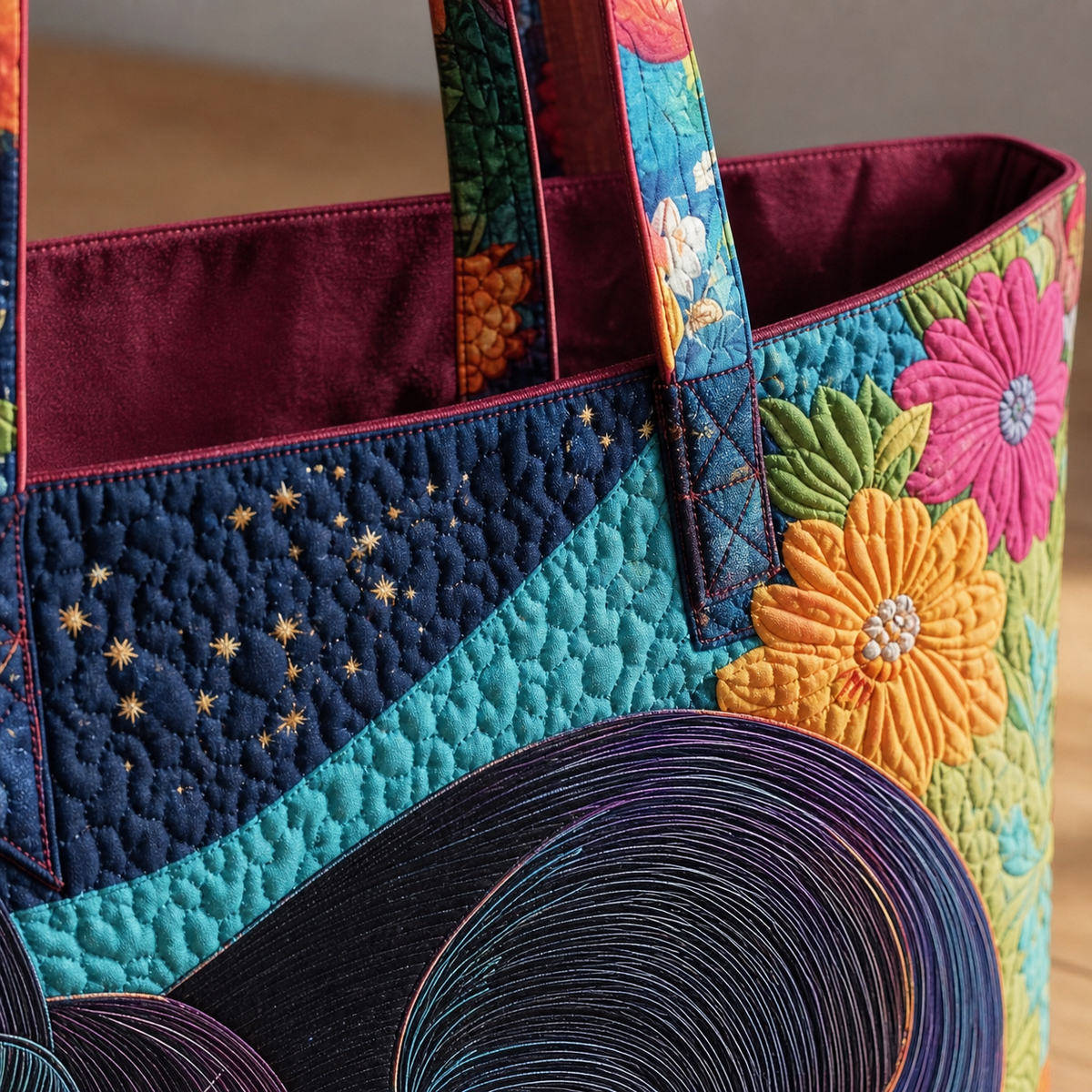 Melis Quilted Tote Bag - Lead Product Detail