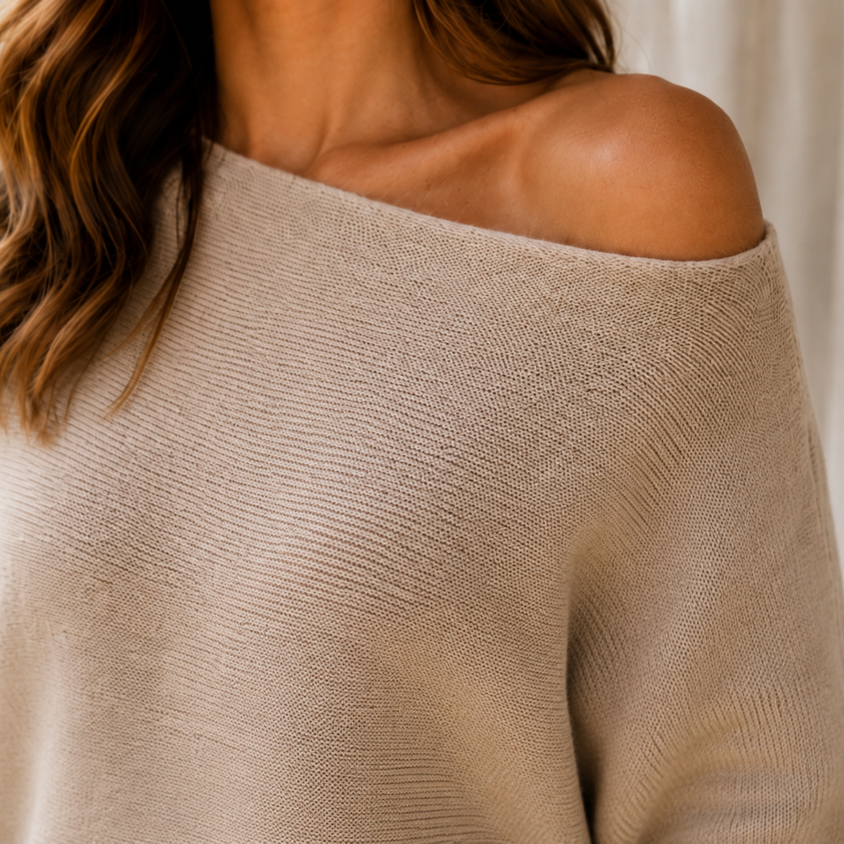 Astrid Asymmetric Sweater - Lead Product Detail