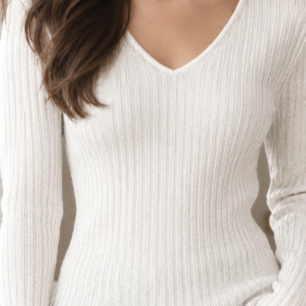Laurel-Rose Ribbed Knit Top - Lead Product Detail